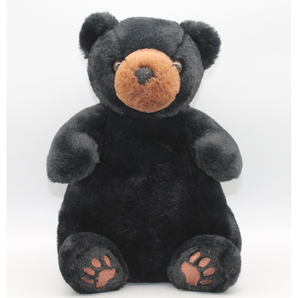 Aurora World Lucas Black Bear Plush 13" Stuffed Animal 823252 2024 HTF